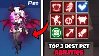 Top 3 Best Pet Ability in Bedwars!!  || [Blockman Go]