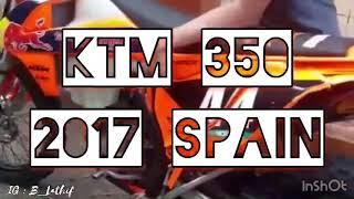 KTM 350 CC Spain 2017