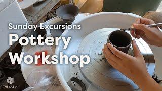 Sunday Excursion - Pottery at Slow Hand Studio with The Cabin Chiang Mai Rehab Centre in Thailand