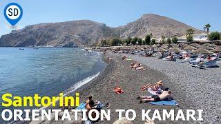 Kamari Beach - SantoriniDave.com