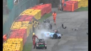 Caterham crash Spa