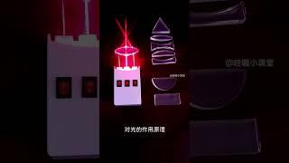 物理真有趣！透镜是如何对光线产生作用的？ #科普 #知识科普