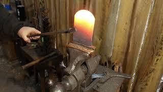 Forging Our Hook Tail Spatula