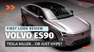 Volvo ES90 First Look Review – A Game-Changer or Just Another EV?