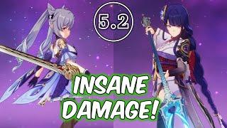 Keqing & Raiden | Spiral Abyss 5.2 Floor 12 | Full Star Clear