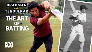 The Art of Batting featuring Sir Don Bradman and Sachin Tendulkar | ABC Australia