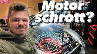 Ursache gefunden! W12 Motor macht üble Geräusche! Muss er wieder raus?