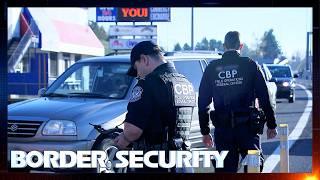 Man Hunt For Driver Transporting Mystery Package | S1 Ep 13 | Border Security America