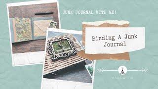 Junk Journal Binding | How to Make a Junk Journal Pt.1 | 1134 Press