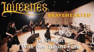 Lovebites - Bravehearted (1st Session With New Bassist Fami) 4K + Sub: Eng & Esp