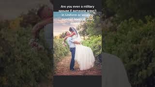 Military love: #militaryspouse #milspouse #wedding #loveofmylife