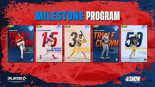 2024 Milestone Program: Showdown & Players