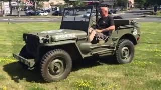 1943 WW2 Ford GPW Jeep with Matching Serial Numbers- Fully Restored