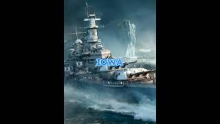 Soviet Warship VS USS Warship#battleship #comparison