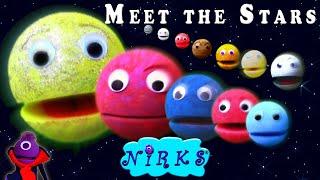 Meet the Stars (Part 1)–Astronomy Song about stars-for Kids by In A World Music Kids with The Nirks™