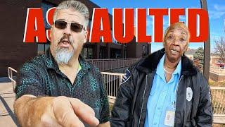 ASSAULTED BY WORKER FOR RECORDING IN PUBLIC (1A Audit) #firstvlog #cops