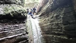 Canyoning al Brent de L'Art in Valbelluna