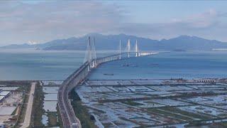 New sea channel bridge to be opened in South China's Greater Bay Area