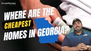 Where are the Cheapest Homes in Georgia?