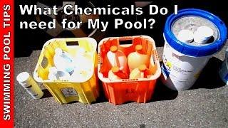 What Chemicals do I Need for My Pool?  Basic Overview