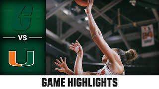 Charlotte vs. Miami Game Highlights | 2024-25 ACC Women's Basketball