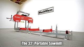 MechMaxx Sawmill SM-32 Display Video