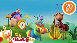 Big Bugs Band   A Musical Adventure From Around The World  | Music for Kids | Kids Songs @BabyTV ​