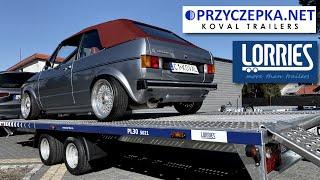 Laweta uchylna LORRIES - Prezentacja lawety | Dealer PRZYCZEPKA.NET Koval Trailers