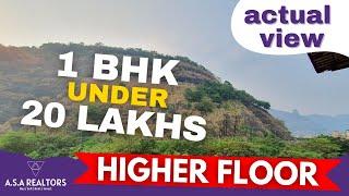 1 BHK Flat For Sale Opp. Tanwar Nagar UNDER 20 LAKH | Property | Mumbra | Thane. With MOUNTAIN VIEW