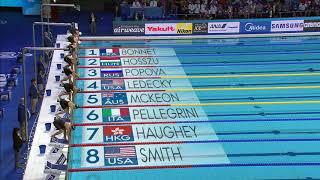 Federica Pellegrini  - Women's 200m Freestyle Final Fina World Champs Swimming 2017 Budapest