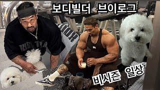 그냥 툭 일상 브이로그 #96 /보디빌더 브이로그/보디빌딩라이프/비시즌보디빌더일상/보디빌더부부브이로그/ 예비아빠