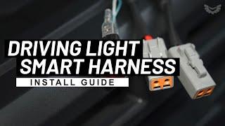 How to wire LED light Bar or Driving Lights to High Beam STEDI Smart Harness