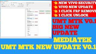 Umt Mtk V0.1 New Update | UMTv2 / UMTPro Ultimate MTK V0.1 New Tool MediaTek ! umt latest update