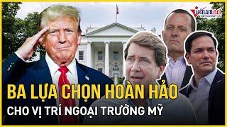 Hé lộ 3 lựa chọn cho vị trí ngoại trưởng Mỹ dưới thời ‘Trump 2.0’ | Báo VietNamNet