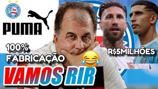 SERGIO RAMOS DEFINE SALÁRIO;SANTI RODRIGUEZ, JOAQUÍN LAVEGA;NINGUÉM CITOU O ESTÁDIO DO VITÓRIA-BA