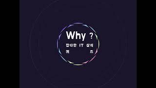 잡다한  상식 퀴즈 (IT)