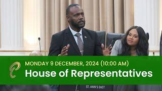 12th Sitting of the House of Representatives - 5th Session - December 9, 2024