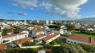 Ponta Delgada Walk on a windy Saturday Morning, Sao Miguel Azores Portugal - 14.12.2024 #walkingtour