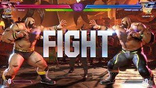 SF6  ITAZAN (Zangief) Vs PONGIEF (Ranked #2 Zangief)  SF6 High Level Matches!