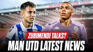 ZUBIMENDI TALKS! New RIGHT-BACK? Man Utd Latest News