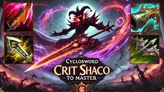 Cyclosword into Crit Shaco to Master - S14 Dia 1 [League of Legends] Full Gameplay - Infernal Shaco