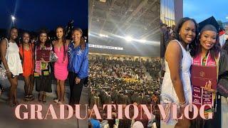 GRADUATION VLOG: alabama a&m university, hbcu vlog, class of 2024, hbcu grad, hbcu graduation