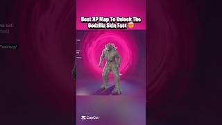 Fastest Way To Unlock The Godzilla Skin In Fortnite!  #fortnitegodzilla