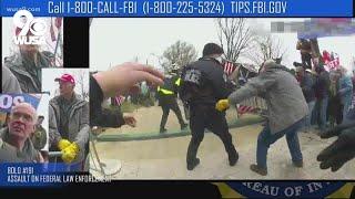 10 new videos of Capitol riot suspects accused of assaulting police released by the FBI