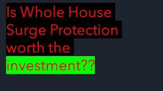 Whole Home Surge Protection Worth it?? Electrical Pro Tip of the Day! Be a Pro. Learn From the Pros.