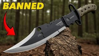 Top 10 Most Dangerous & Deadly Knives In The WORLD! COLD STEEL!