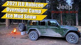 2021 Jeep Wrangler Unlimited Rubicon | First Overnight Camp | Albert Canada | JLU