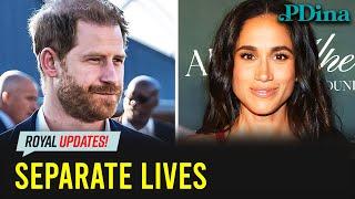 Prince Harry And Meghan Markle Living Separate Lives? The Signs Say Yes! King Charles III Heckled!