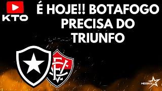 É HOJE!!! BOTAFOGO PRECISA DO TRIUNFO | THAIRO ARRUDA REVELA RECORDE DE RECEITAS