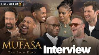 'Mufasa: The Lion King' Interviews with Barry Jenkins, Lin-Manuel Miranda, Seth Rogen & More!